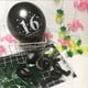 thumbnail image 4 of 5 piezas de decoración de feliz cumpleaños, oro, rosa, negro, 16, 18, 30, 50, 60, 70, 80 y 90 años, globos digitales de látex para fiestas de cumpleaños, 4 of 5