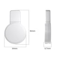 thumbnail image 3 of Cargador sin cables Plug and Play para Apple Watch 1-8 Generación (Blanco), 3 of 4