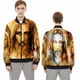 thumbnail image 3 of Nuevas chaquetas de bombardero con cremallera y estampado 3D de Jesús para hombre y mujer, abrigos para hombre, chaquetas con cremallera, abrigos de manga larga, tops, 3 of 5