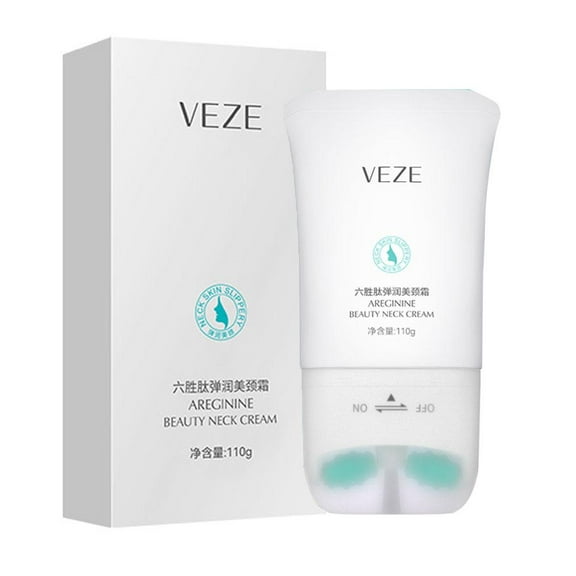 Hexapeptide Neck Beauty Roller Cream Moisturizing Neck Firming Whitening Rolle√ F3N4