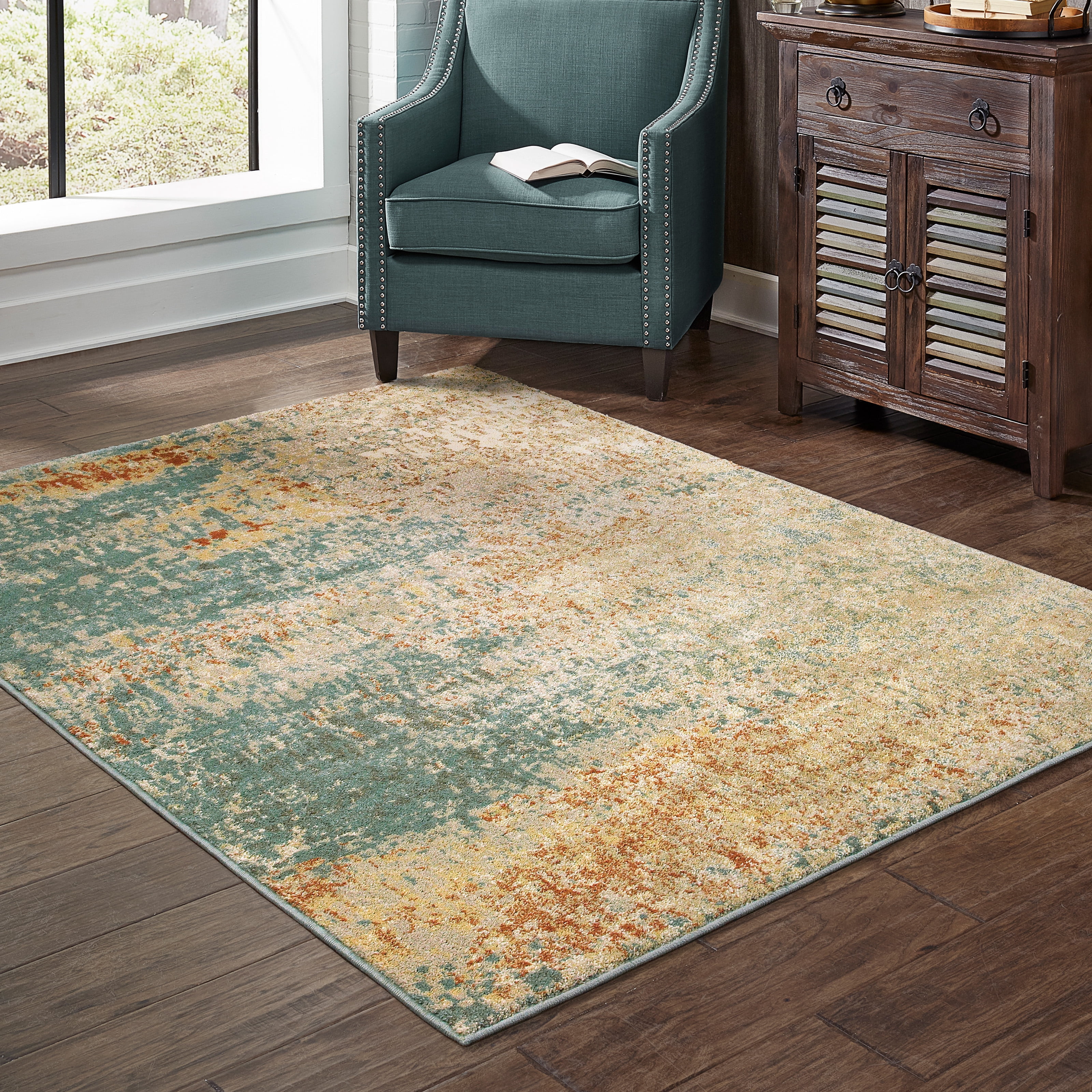 Avalon Home Candler Organic Abstract Area Rug or Runner, Multiple Sizes
