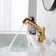 thumbnail image 2 of Grifo de lavabo blanco con ducha de mano, mezclador de lavabo extraíble para grifo mezclador de baño o Rojo Verde Cocina, Decoración y Otros, 2 of 5