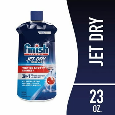 Finish Jet Dry Rinse Aid, Dishwasher Drying Agent, 23 fl oz 23 fl oz