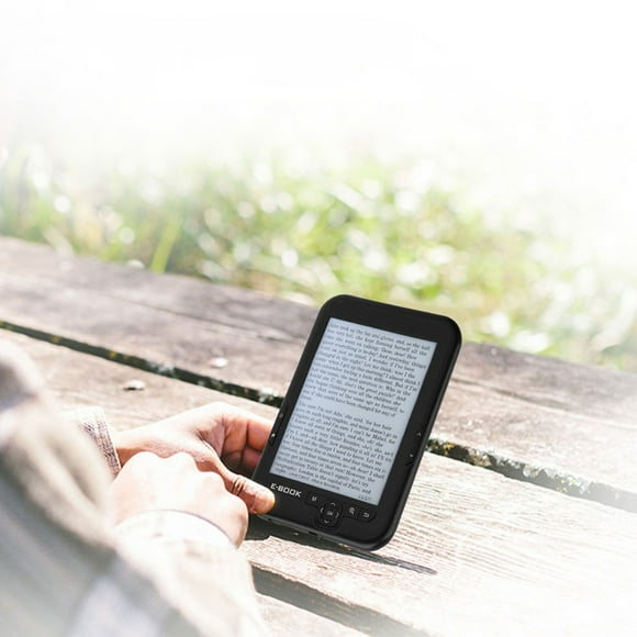 E Book Reader, E Reader for Bible, EBOOK Reader EInk 6 Inch Ereader Display 300DPI Blue Cover 16GB 8GB 4GB
