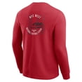 thumbnail image 3 of Men's Darius Rucker Collection by Fanatics Scarlet San Francisco 49ers Washed Waffle-Knit Long Sleeve T-Shirt, 3 of 3