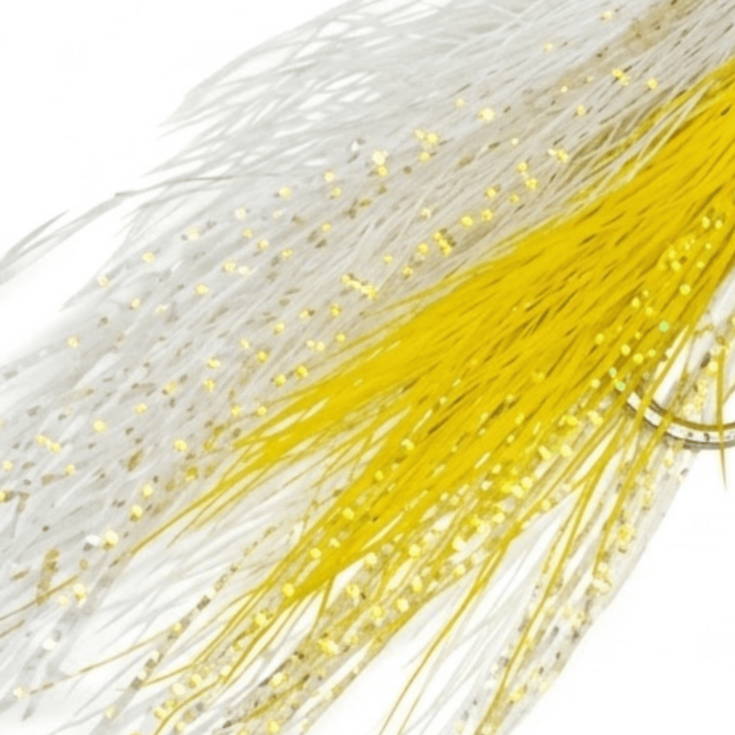 Buccaneer Skimmer Fishing Jig – Yellow/Gold and White – 1/4 oz