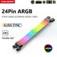 thumbnail image 3 of DQrwqpou Cables PC Sincronización Cable GPU RGB para PC ARGB 5 V para Carcasa PC (negro C260EX Con 1x8 Pines), 3 of 9