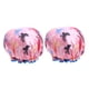 thumbnail image 1 of Pack de 2 gorros de ducha reutilizables e impermeables para baño Rosado, 1 of 8