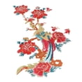 thumbnail image 3 of Parche de bordado, parche de flores, flores de fénix, parche de bordado de flores, parche de bordado de costura, tecnología de vanguardia, 3 of 14
