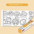 thumbnail image 5 of Drawing Roll for Kids,Drawing Paper Roll DIY Painting Drawing Color Filling Paper,Coloring Paper Roll for Kids, 5 of 5