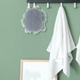 thumbnail image 5 of 1 Pc Wheat Ears Bath Sponge Body Scrubber for Bathroom Blue Green, 5 of 7