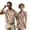 Camouflage, variant on Cowboy Matching Couple Outfits Mens Golf Shirts Size XL Short Sleeve Workout Collared Tops and Casual Womens Short Sleeve Golf Clothes with Built in Shorts and Pockets