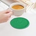 thumbnail image 7 of Woven Round Placemats Cotton Rope Table Mats Heat Insulation Coasters for Kitchen Dining Table Decor Waterproof Washable Protective Hot Dish Pad Natural Home Style Rustic Accent, 7 of 7