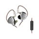 thumbnail image 1 of Auricular KZ ZS10 pro Tecnología híbrida a prueba de sudor Auriculares deportivos con cable Auriculares portátiles para caminar Sonido Música Manos libres Correr Negro con micrófono Vogacara EL005374-02B, 1 of 2