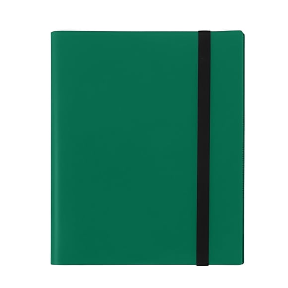 SIYTUAU 9-Pocket Trading Card Binder 360 Side-Loading Pockets For Sports Cards Collectible Album In Green Color I