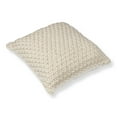 thumbnail image 3 of Mainstays Honeycomb Ivory Throw Pillow 18X18 Age Group All, 3 of 6