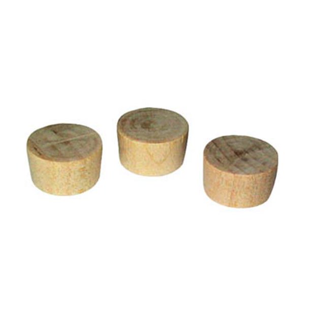 Smith Wood SBP 12OA Flat Screw Hole Plug, Oak 0.5 in.