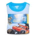 thumbnail image 2 of Monster Jam Boys Long Sleeve Top and Pants, 2-Piece Pajama Set, Sizes 4-12, 2 of 4