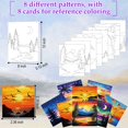 thumbnail image 3 of Set de lienzos Art Craft Kit Cholemy Paint & Sip, 20 x 25 cm, 3 of 6
