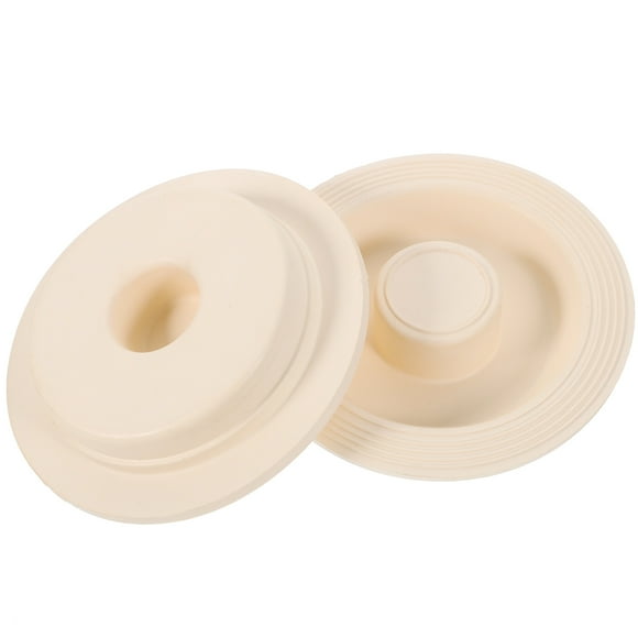 2pcs Rubber Tub Stoppers Drain Plugs Drain Sink Plug Covers Home Bathtub Stoppers