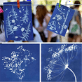 thumbnail image 6 of 292 Pieces Sun Print Paper Cyanotype Paper Kit, Solar Drawing Paper Sensitivity Nature Printing Paper, 6 of 6