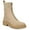 Sesame Suede, variant on Womens Leone Suede Round Toe Mid-Calf Boots