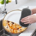 thumbnail image 4 of 10Pcs Multi Functional Cleaning Brush! SSZMDLB Double Sided Cleaning Brush, Thick Scrub Sponge for Kitchen, Multi-Functional Cleaning Tool, Dish Brush with Sponge, Pot Scrubber for Cooking, Kitchen, 4 of 5