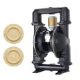 thumbnail image 1 of KFFKFF Air Operated Double Diaphragm Pump Pneumatic Waste Oil Pump 35 GPM 114 PSI, 1 of 9