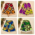 thumbnail image 2 of Waxed Printing Cloth African Geometric Pattern Sewing Fabric For Quilting Craft, 2 of 20