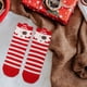 thumbnail image 1 of Calcetines de Navidad - Monos calcetines de dibujos animados a mitad de pantorrilla para mujeres y hombres, calcetines de invierno calientes, calcetines rojos y verdes para las fiestas (26cm/10,24in), 1 of 6