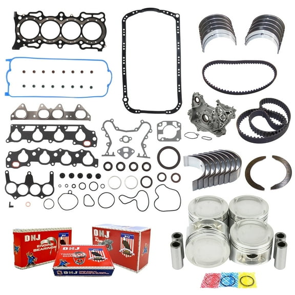 DNJ EK244M Master Engine Rebuild Kit Fits Cars & Trucks 1994-1997 Acura Honda Accord CL 2.2L SOHC L4 16V 2156cc F22B1