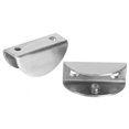 thumbnail image 1 of Cergrey Glass Clamp,Panel Clip,6Pcs Brushed Stainless Steel Glass Clamp Holder Bracket Panel Clip Fixing Tool For Home Use, 1 of 8