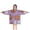 Purple Halloween Pumpkins, variant on Purple Halloween Pumpkins with Boo Blanket Hoodies for Kids 6-13YR Oversize Wearable Blanket Hoodies for Boys Girls Teens
