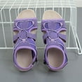 thumbnail image 5 of Itsun Wedge Platform Sandals, Women's Sport Athletic Sandals Outdoor Hiking Sandals Purple, 5 of 5