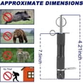 thumbnail image 3 of Perimeter Alarm Perimeter Trip Alarm Easy Installation Trip Wire Alarm Device For Camping Property Safety, 3 of 9