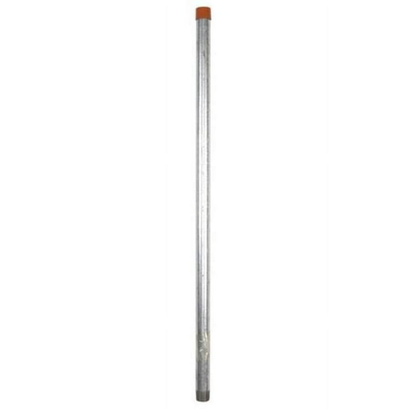 10721 1.25 x 48 in. Galvanized Pre-Cut Pipe
