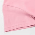 thumbnail image 6 of SGFCWSX Girls Short Sleeve T-Shirt, Kids Crew Neck Print Casual Cotton Top, Daily Summer Tees Pink Size 10-12 Years, 6 of 7