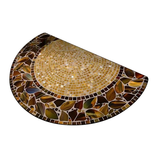 Cqxid Polyester Carpet Under $10 Home & Garden Carpet Entrance Door Mat Welcome Mat Front Door Rugs Outdoors Semicircle
