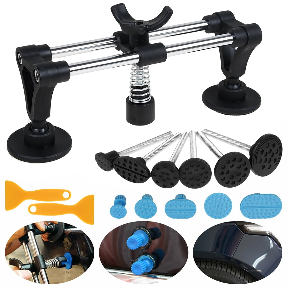 Auto Body Dent Puller Kit Car Dent Puller with Double Pole Bridge