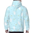 thumbnail image 7 of Haiem Cute Bunny Patterned Men's Hoodie with Kangaroo Pocket - Ideal Pullover Sweatshirt for Daily Wear, Travel, and Home-Large, 7 of 7