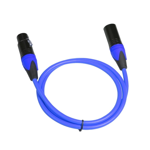 Audio Microphone Cable, Professional Shielded 100/200/300cm Balanced XLR Male to Female Audio Adapter Cord for Speaker, Mixer, Electric Guitar, Microphone