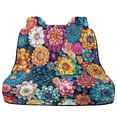 thumbnail image 5 of Drydeepin Vintage Boho Mandala Flower Car Seat Covers for Backseat, Rear Bench Seat Cover Towel Sweat Absorbent Saddle Blanket Seat Protector Universal Auto Accessories for Trucks Van SUV, 5 of 7