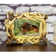 thumbnail image 1 of Rustic Intertwined Stag Deer Antlers Picture Frame With Easel Back 4"X6" Photo, 1 of 7
