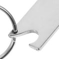 thumbnail image 3 of CATIEBYE 4Pcs Stainless Steel Shopping Cart Token Key Ring Compact Stylish Trolley Coin Holder, 3 of 8