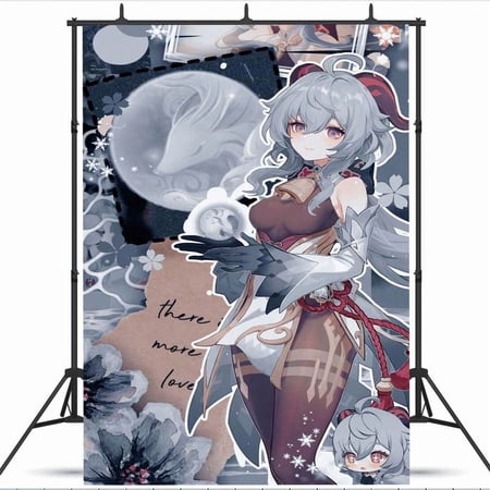 Genshin Impact Taspestry Wall Decor Backdrop Banner Party Supplies Poster Birthday Decorations Background for Photography Taspestry
