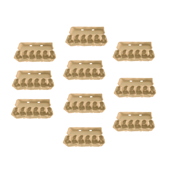 Little Giant Solid Top Egg Carton Pack of 10 - EGGCTNSLD