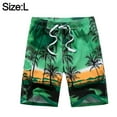 thumbnail image 2 of Pantalones holgados de moda para hombre, estilo brisa marina con cocotero, pantalones cortos de playa para surfear, tendencia para hombre, 2 of 6