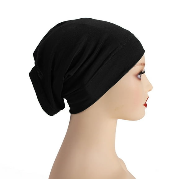 Tittly Beanie Grip Socks Slip Pre Tied Head Scarves Women Headwear Turban Caps Head Wrap Headscarf For Women Girls Cap Running Hat Hats for Men A One Size