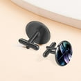 thumbnail image 6 of Dragonfly Elegant Dress Silver Jewelry Mens Cufflink Set Made of Stainless Steel for Formal Attire - Ideal for Business Meetings and Special Occasions, 6 of 6
