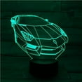 thumbnail image 3 of F1 Race Car Lamp, Lamp for Teen Boys Room, Valentines Gifts for Kids, Car Atmosphere Lamp, Atmosphere Lamp for Car, Race Car Night Light Toys, 3D Optical Illusion Lamp Decor for Home, 3 of 7